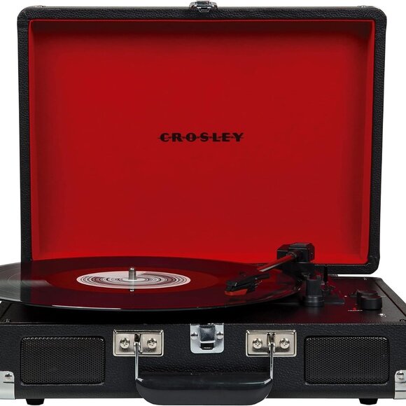 Crosley CR8005F Cruiser Plus Vintage 3 Speed Turntable Plus recorder - Picture 1 of 6